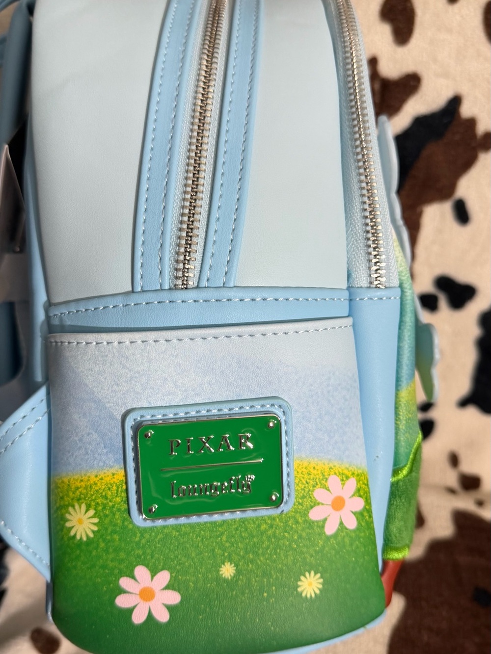 Loungefly pastel blue garden character mini backpack Bugs Life - Picture 3 of 7